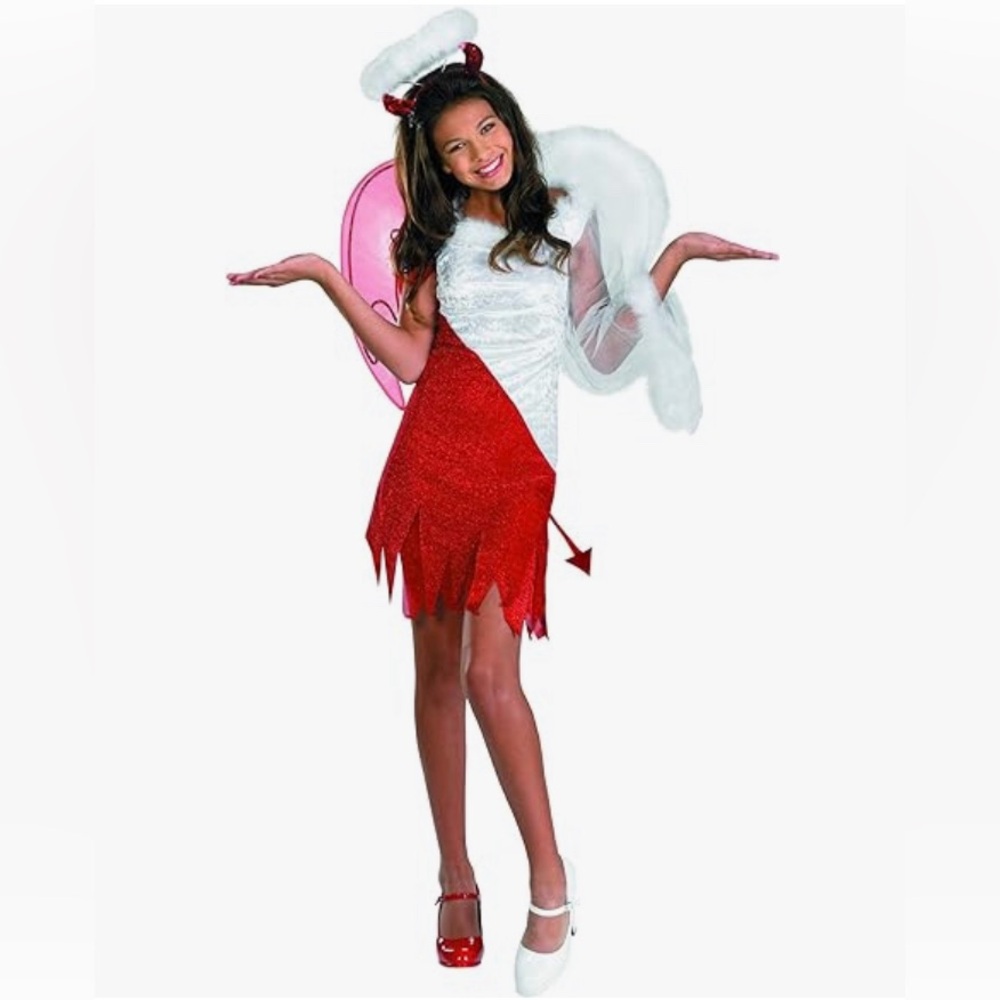 Sassy Scene Heavenly Devil Deluxe Tween Costume, XL (14-16)